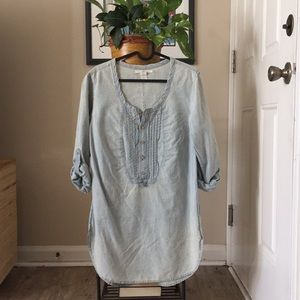 Levi's washed denim tunic